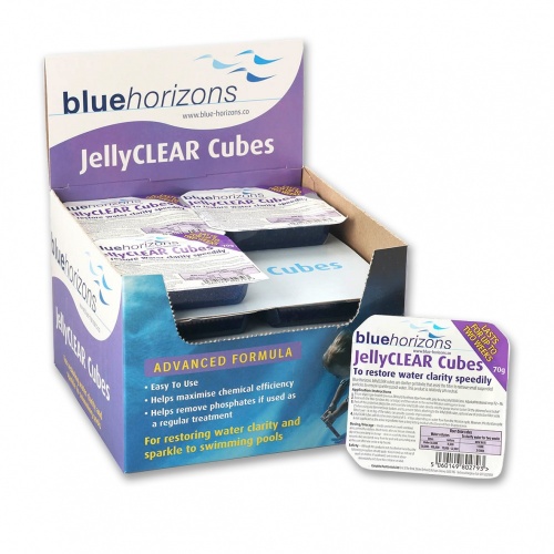 Blue Horizons Jelly Clear Cubes Flocculent Water Clarifier Pool Market